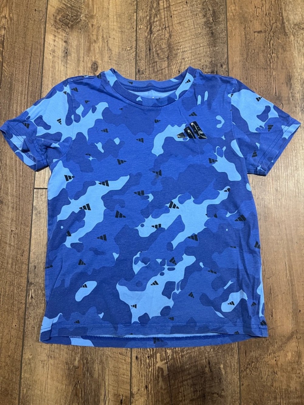 Adidas Boys Youth Camo T-shirt, Small